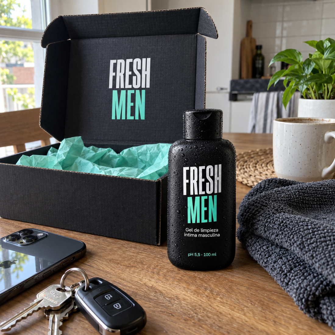 Lo que recibís: caja Fresh Men