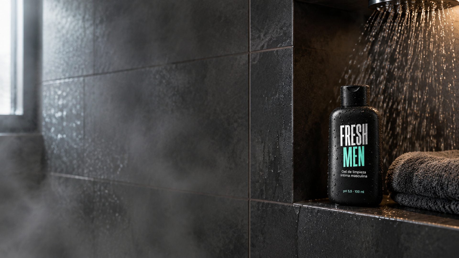 Fresh Men en la ducha